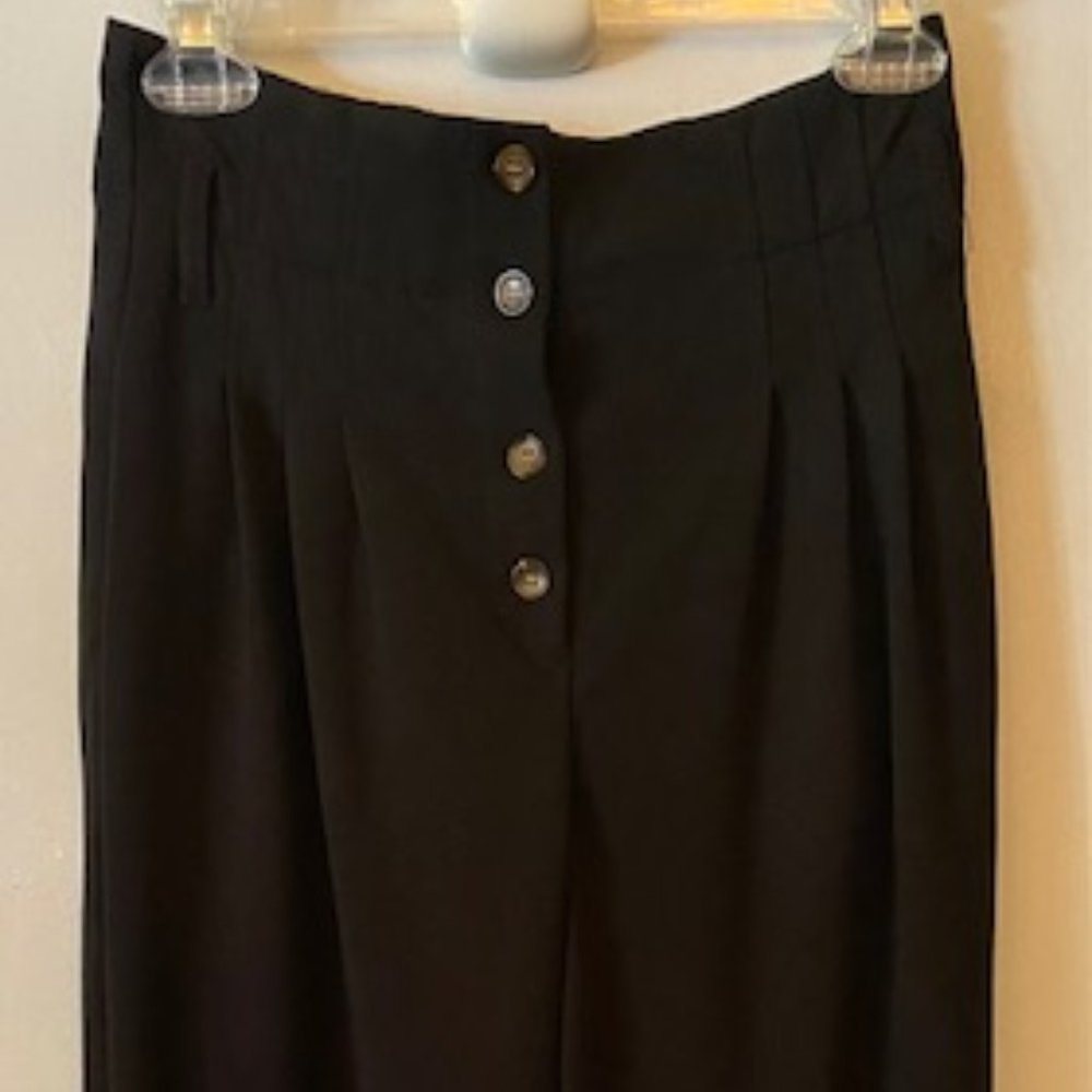 BBJ Los Angeles Wide Leg Pants - Black